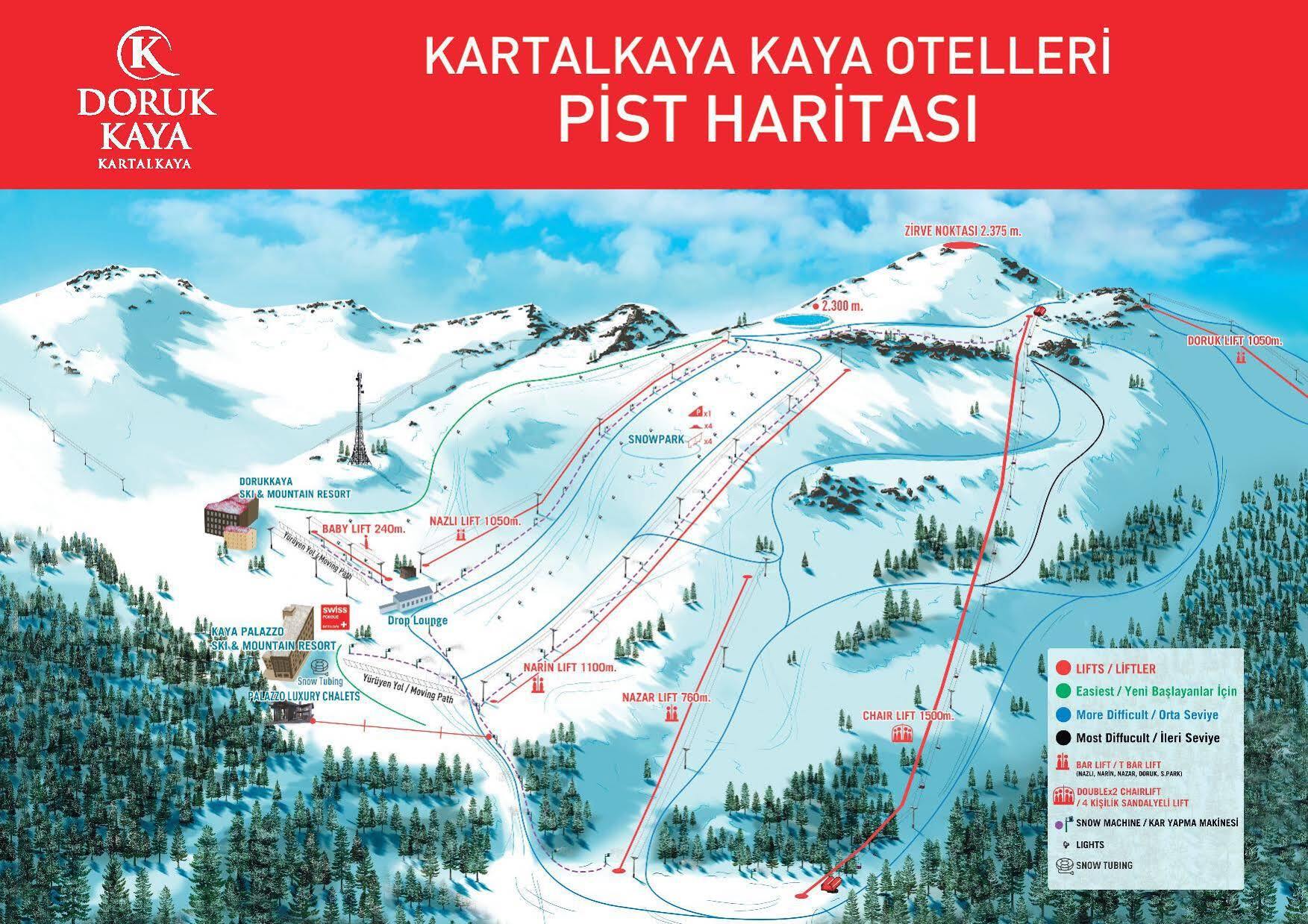 Dorukkaya Ski & Mountain Resort Bolu Exteriör bild